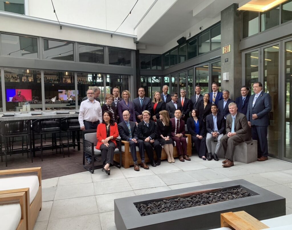 Group photo from the historic inaugural meeting of the CAP Council on Informatics and Pathology Innovation (CIPI), Mountain View, California, November 2022